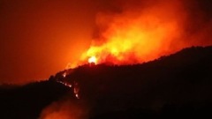 狂燒7天撲不滅山西驚傳爆發森林大火(圖)