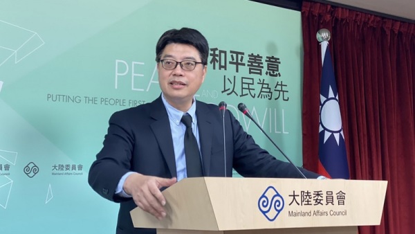 陸委會邱垂正表示，北京以欠缺「一中」原則及「九二共識」基礎排除台灣參與世界衛生大會，以政治干預健康人權。資料照。
