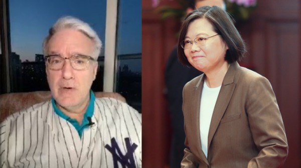台湾职棒红到美国，促成蔡英文总统与康乃尔大学校友，运动频道ESPN资深主播欧伯曼（Keith Olbermann）相认。