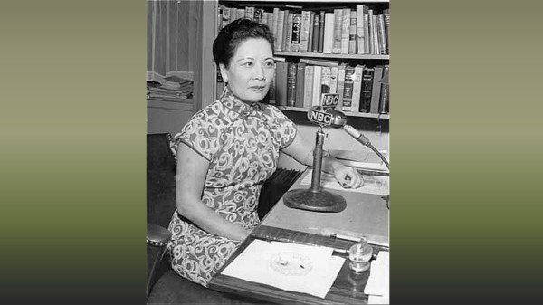 宋美龄女士，是中国近代知名的领导者蒋介石的妻子，也有着“永远的第一夫人”的美称。