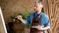 英男子中风清醒后突然成为抢手画家(图)