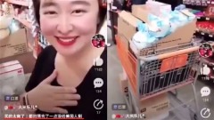 华女在美狂扫口罩爽喊“不给美国人留”微博爆红(视频图)