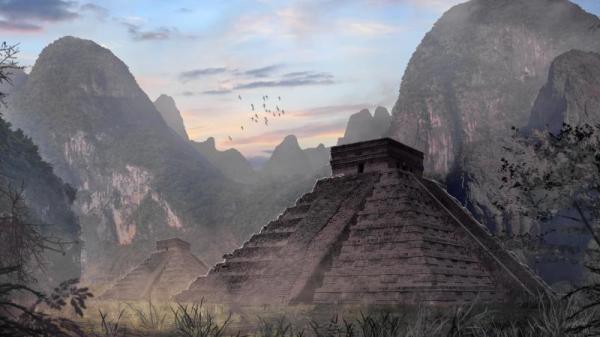 玛雅文明和天外来客是当代两个不解之谜。