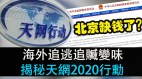 北京缺錢了海外追逃追贓變味揭秘天網2020行動