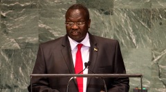 南蘇丹副總統夫婦確診感染中共病毒(圖)