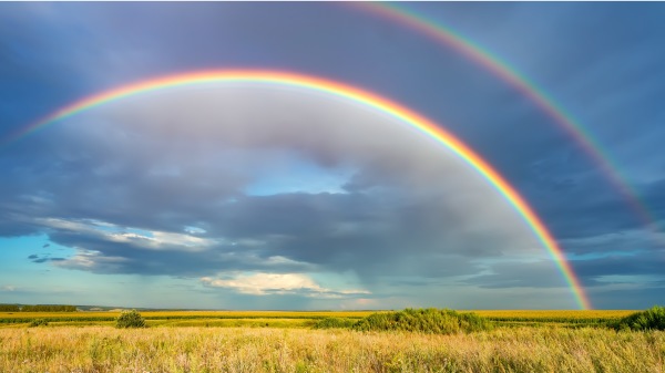 最近，中国多地出现罕见的“双彩虹”天象。立夏过后，5月8日，山东泰安傍晚出现双彩虹。此后，成都、湛江金沙湾海域、山东潍坊等地也都陆续出现双彩虹的现象。