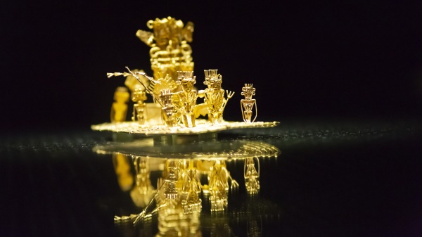 传说印加帝国的宫殿和神殿都是用金银装饰而成的，金碧辉煌。