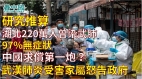 研究推算：湖北220萬人曾染武肺97無症狀
