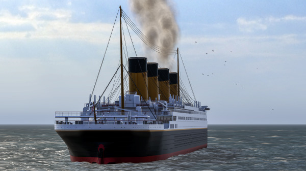 泰坦尼號的兩名倖存者，70年後再現。