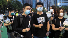 冤狱何时了黄之锋等再因六四点烛重囚(组图)