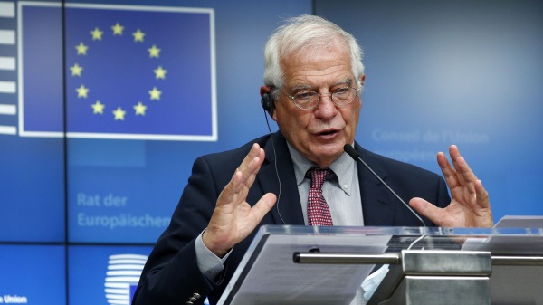 歐盟外交政策負責人博雷利（Josep Borrell）