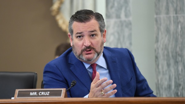共和党议员克鲁兹（Ted Cruz）被北京“反制裁”。（图片来源：Jonathan Newton-Pool/Getty Images）