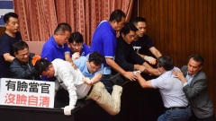 民进党：中共对台以疫谋乱达其政治目的(图)