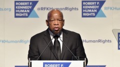 美民运先驱刘易斯逝世两党领袖悼念全美下半旗致哀(图)