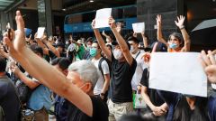 “香港再出發大聯盟”怠工(圖)