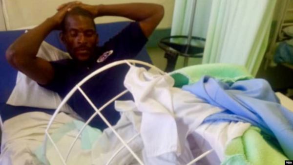 辛巴威男子肯尼斯．塔希納被中國僱主開槍打傷。