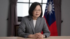 台灣人「莊敬自強處變不驚」(圖)