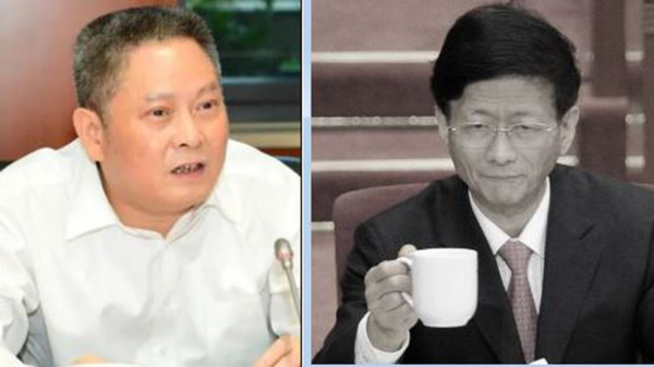 上海公安局前局长龚道安（左）涉受贿遭调查，正好与前中共政法委书记孟建柱（右）过去是部属关系。