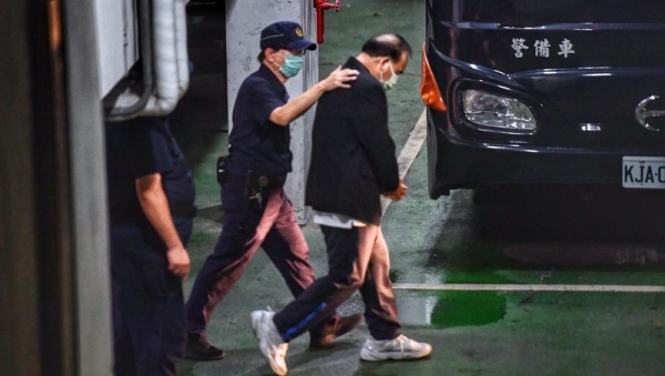 國民黨籍立委廖國棟涉及收賄案，4日下午被台北地方法院裁定收押。