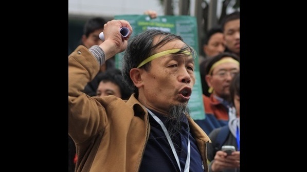 湖南人权捍卫者朱承志在海外发文批评时政后，8月7日被判刑3年6个月