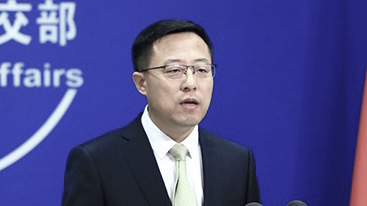 中国外交部发言人赵立坚。（图片来源：中国外交部官网）
