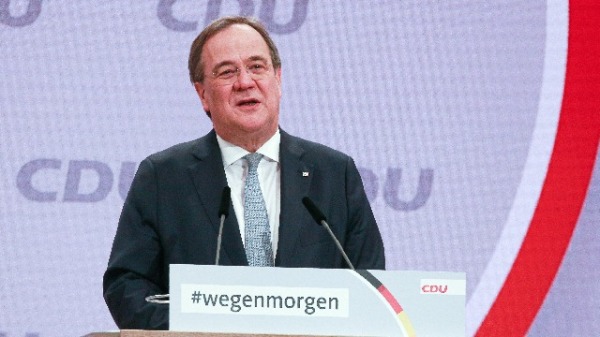 德國基民盟最新當選的黨主席拉舍特
