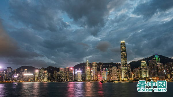 香港維港夜景