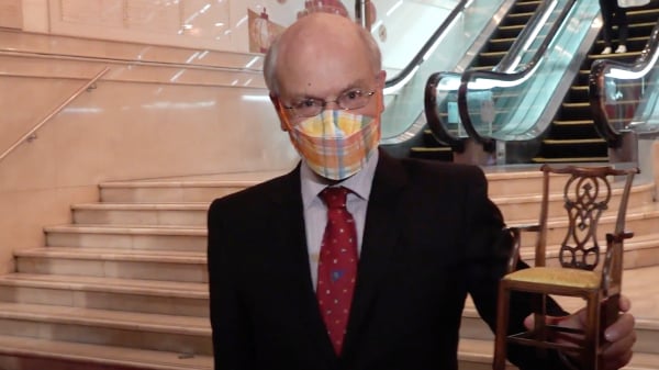 人权大状、资深大律师夏博义（Paul Harris）接任香港大律师公会主席。（图片来源：自由亚洲电台）