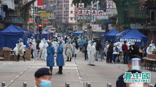 香港疫區傍晚解封市民可登記外出
