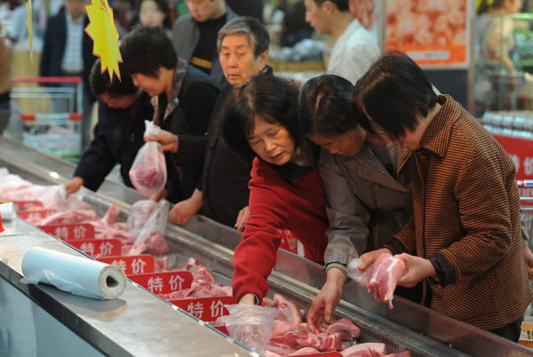 中国猪肉价格居高不下