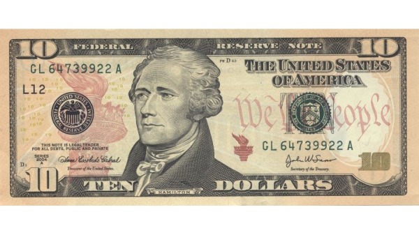 新版美元纸币上的头像将出现变动