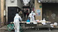 上海疫情治癒復陽又一小區被全部拉走隔離(圖)