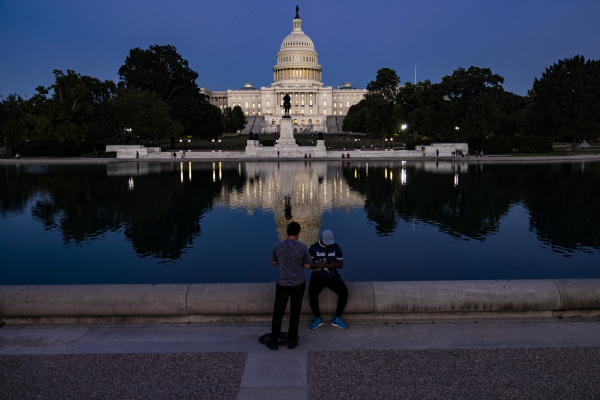  美國國會大廈（圖片來源：Samuel Corum/Getty Images ）