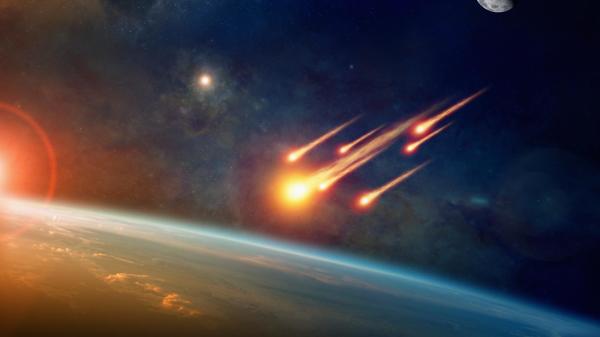 小行星进入大气层