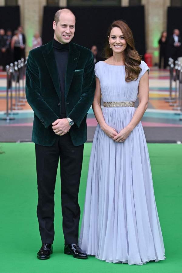 凯特王妃（Duchess of Cambridge）、威廉王子（Prince William）盛装出席第一届“为地球奋斗奖”（Earthshot Prize）颁奖典礼。