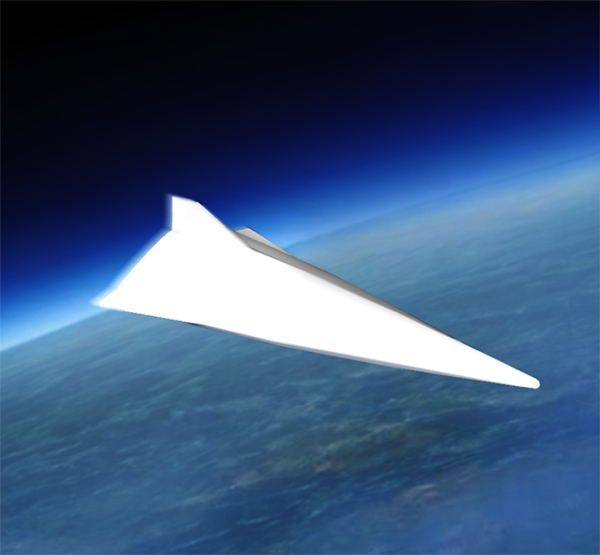 大陆央视公布的超高音速滑翔飞行器HGV武器图像，应是东方17的实验型（维基果壳军事））