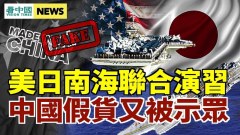 美日南海聯合演習中國假貨又被示眾(視頻)