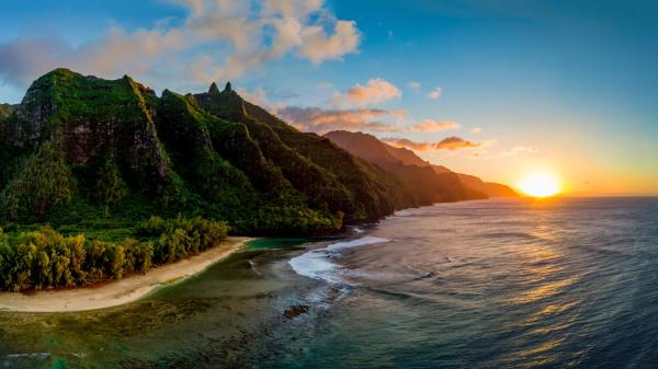 夏威夷岛。