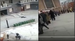 哈尔滨疫情遭封锁传有人跳楼自杀(组图)