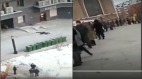 哈尔滨疫情遭封锁传有人跳楼自杀(组图)