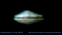 香港上空惊现UFO多区拍到发光飞行物(图)