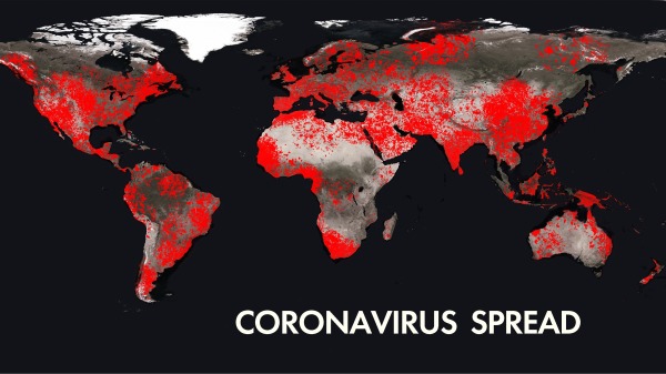 全球爆發COVID-19疫情。