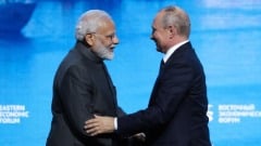 俄烏開戰以來首次印度總理莫迪訪俄晤普京釋什麼信號(圖)