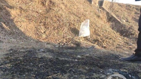 2月20日，河南省南阳市镇平县高丘镇，案发现场仍存有灰烬。