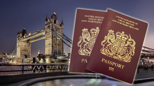 英国国民（海外）护照BNO。（图片来源：看中国合成图）