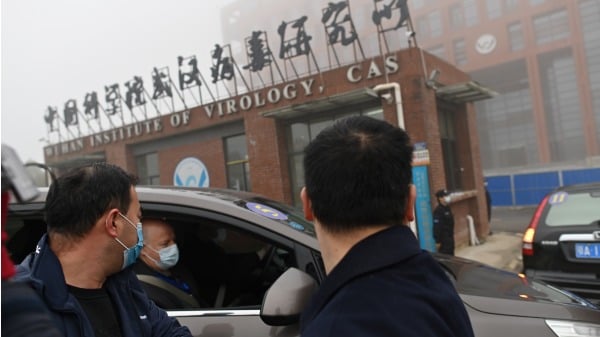 今年2月3日，世卫组织到达武汉病毒研究所
