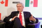 加前總理哈珀：加拿大陷入中美「新冷戰」之中(圖)