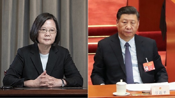 台灣總統蔡英文與中國國家主席習近平