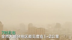 狂沙滿天15省淪陷北京PM10飆高破萬(視頻圖)
