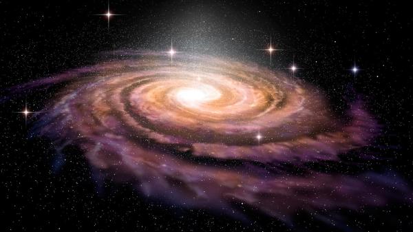 银河系发生巨变，其质量增大1/3，产生更多新恒星。太阳系所在空间增长4倍。